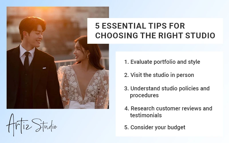 Essential tips for choosing the right studio