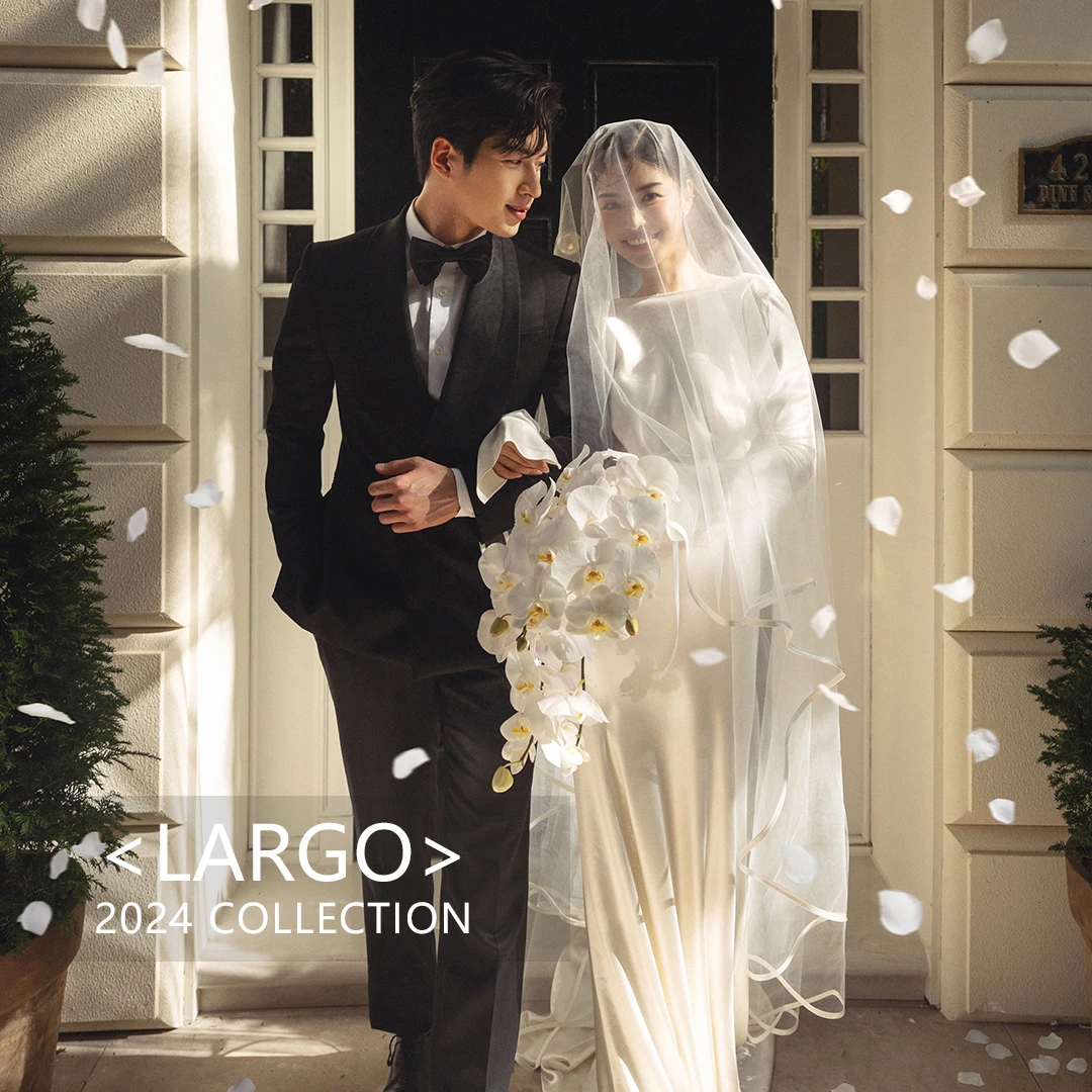 Korean Wedding Photoshoot of Largo 2024 Collection